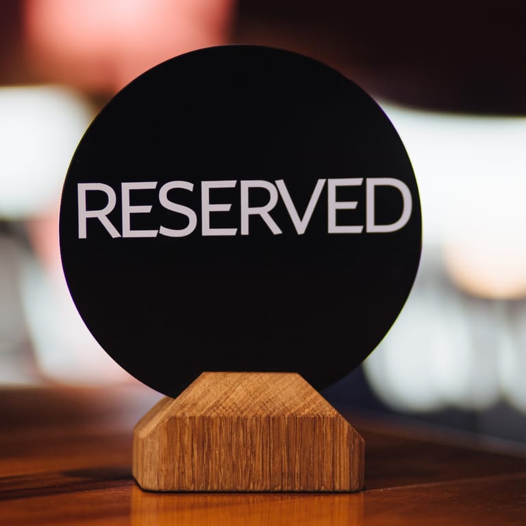 Reserve Your Table, Savor the Experience